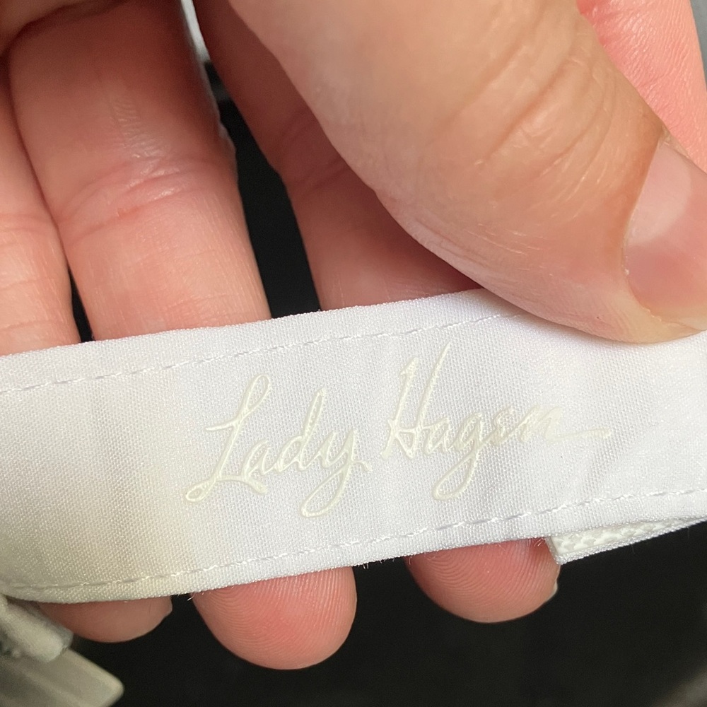 Lady Hagen White Eyelet Visor - Picture 4 of 9